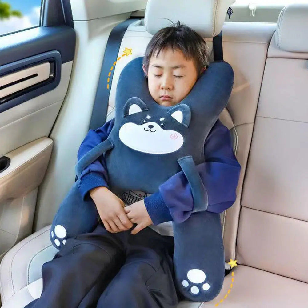 Almohada infantil de viaje para coche