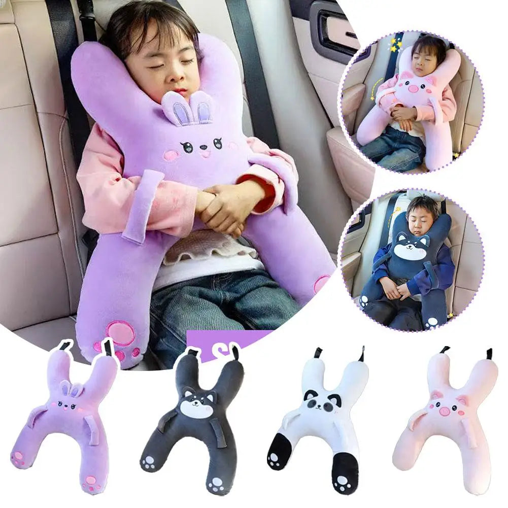 Almohada infantil de viaje para coche