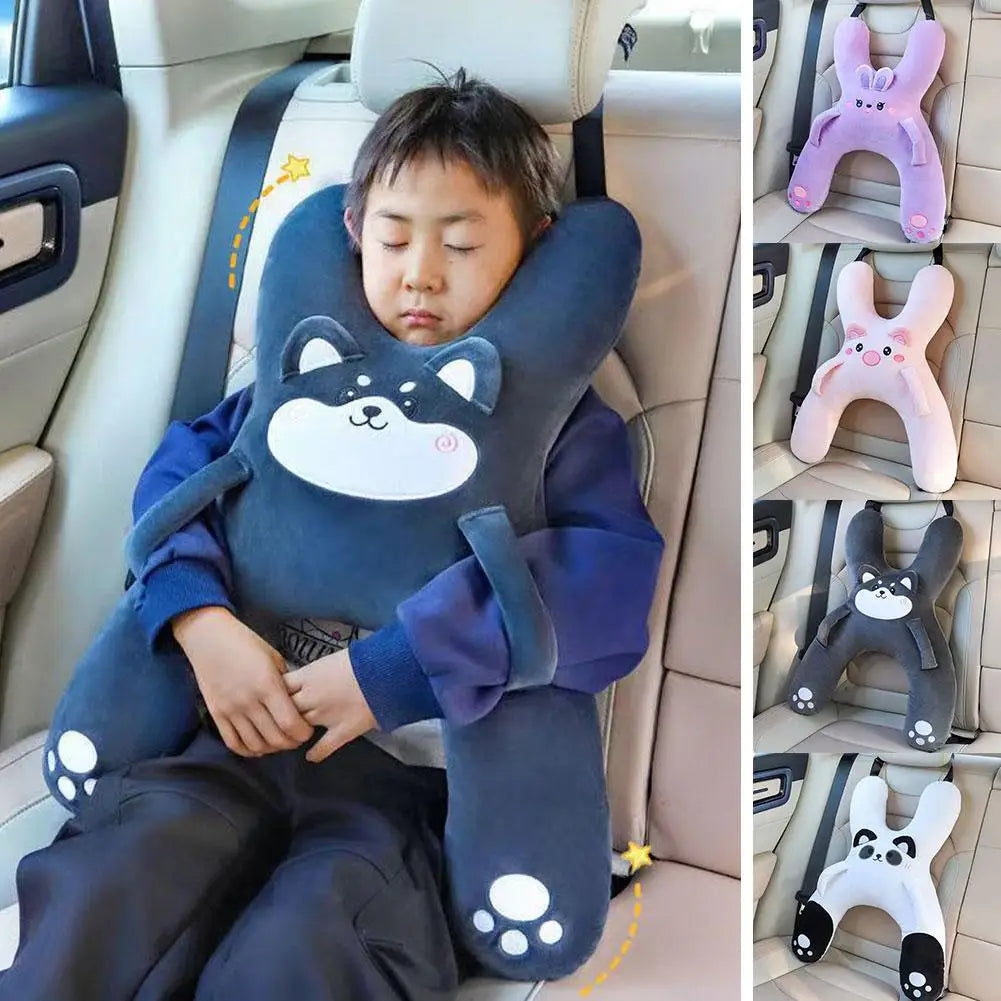 Almohada infantil de viaje para coche